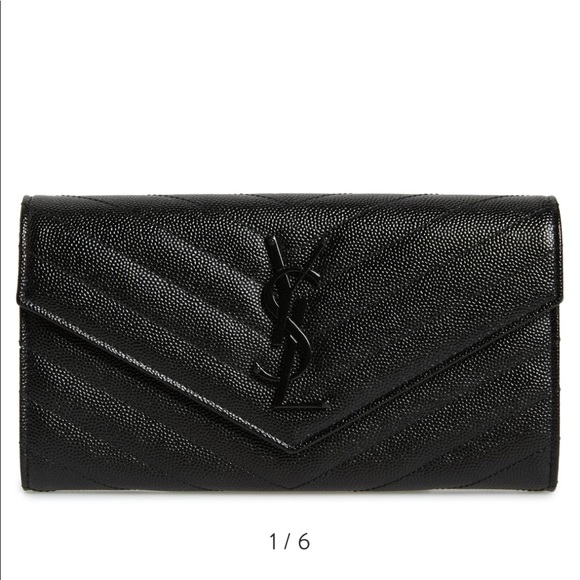 Yves Saint Laurent Handbags - YSL long envelope wallet